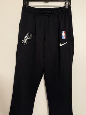 Nike NBA San Antonio Spurs Dri-FIT Spotlight Mens Medium Pants Black Sweatpants